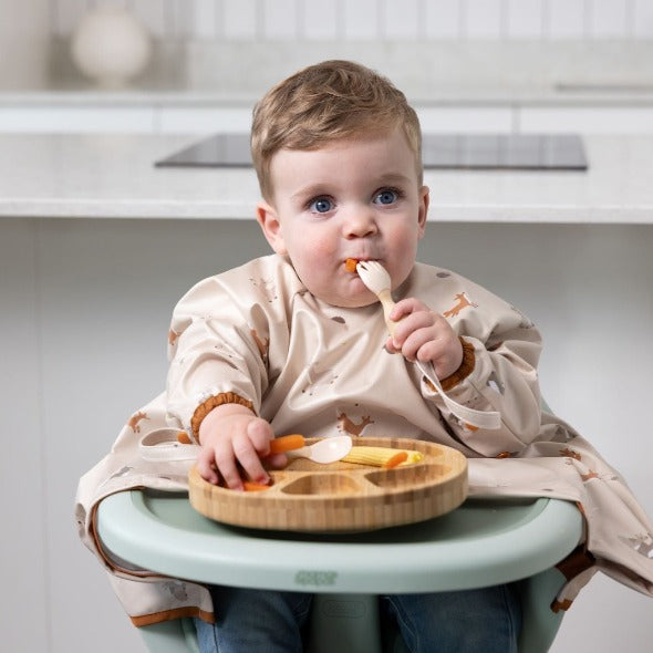 Weaning Essentials Coverall & Matching Cutlery Set - Product image