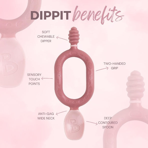 NEW Multi-stage baby spoon and dipper - Dippit™ (two-pack)