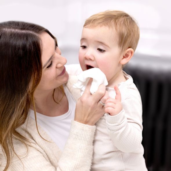 Wean-Clean Bamboo Baby Face Cloths - Product image