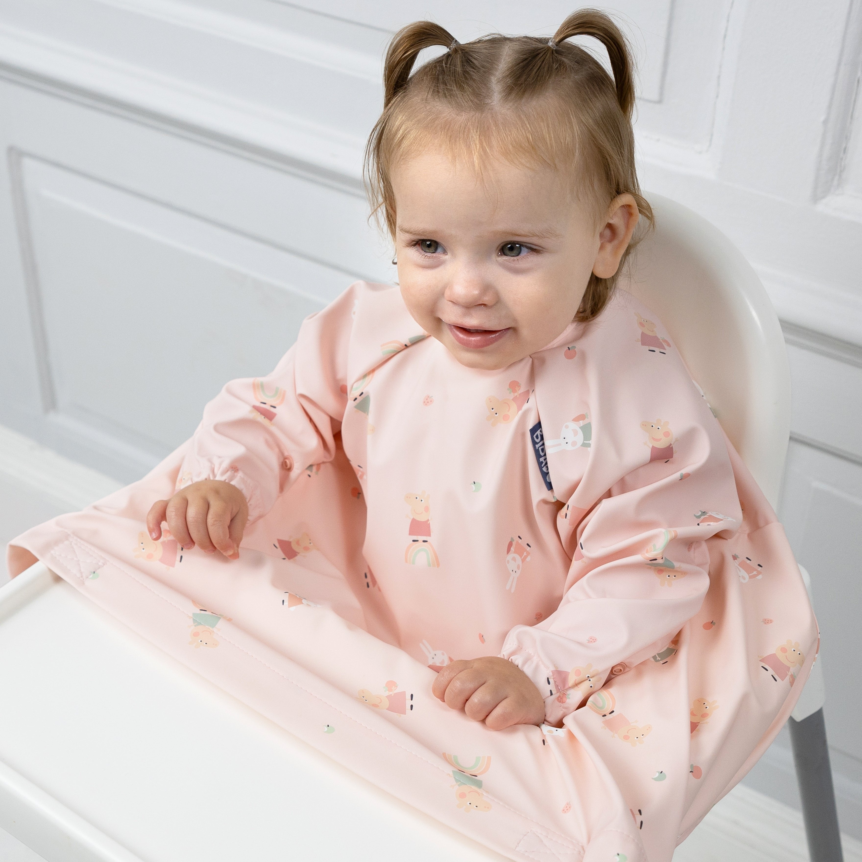 Peppa Pig Coverall Weaning Bibs - Product image