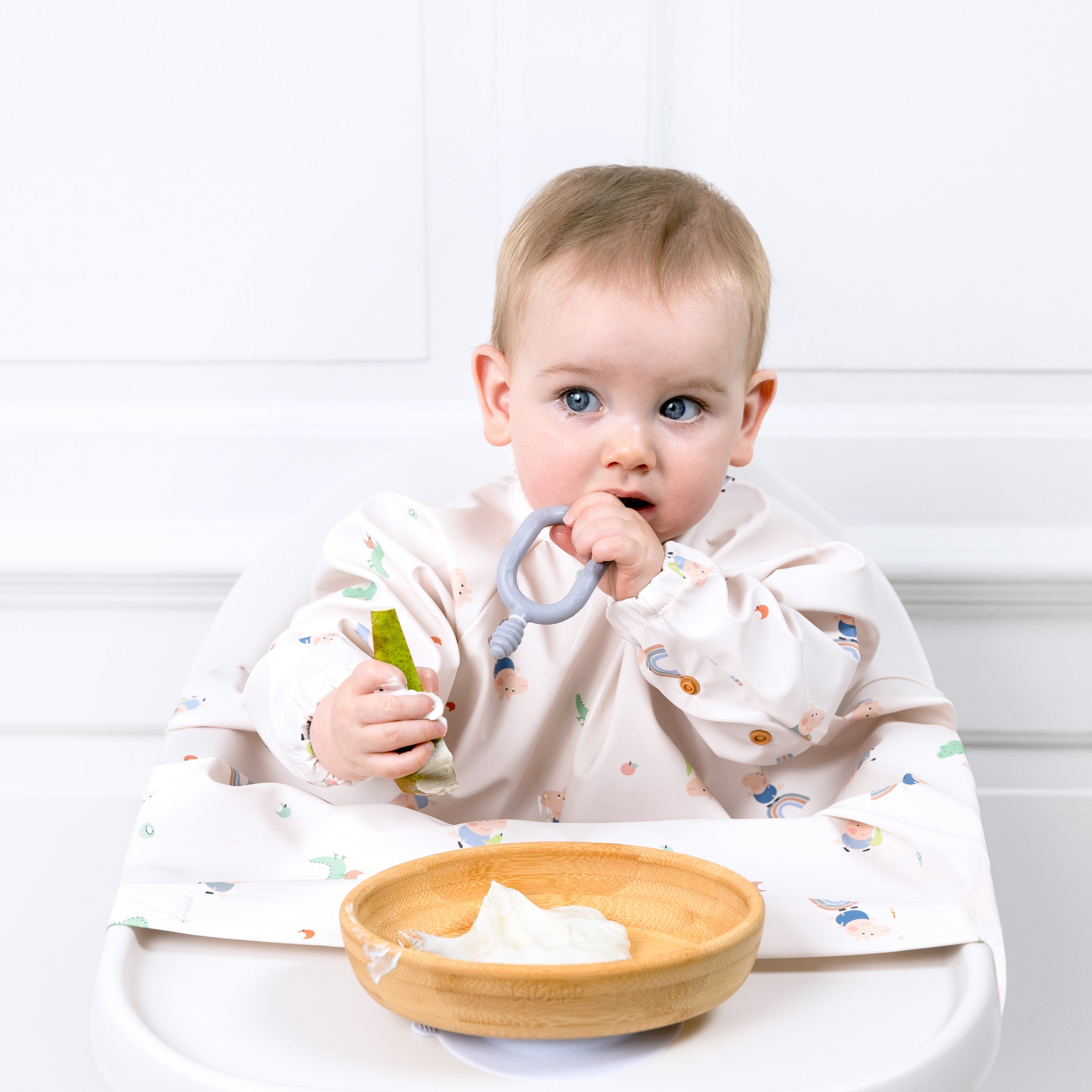 Peppa Pig Coverall Weaning Bibs - Product image