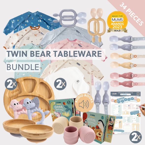 Twin Bear Bundle - With Tableware
