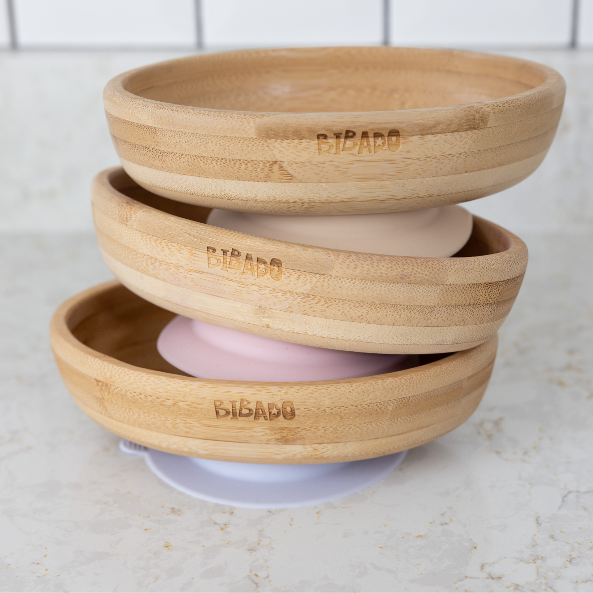 Bamboo Suction Bowl