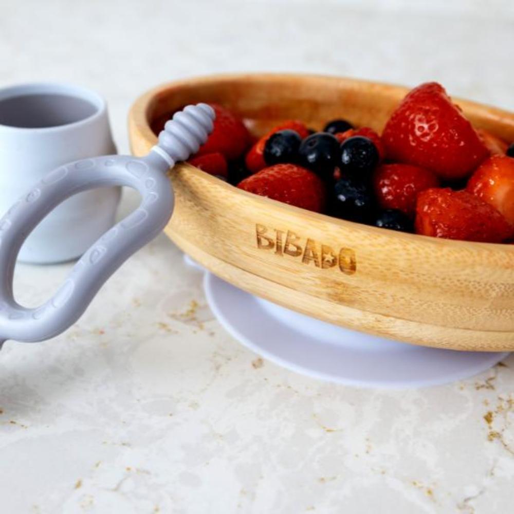 Bamboo Suction Bowl