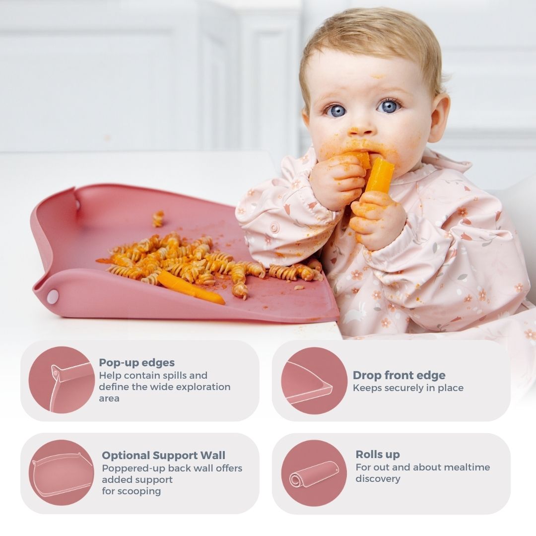 Dine & Discover Silicone Baby Weaning Placemat - Product image