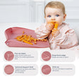 Dine & Discover Silicone Baby Weaning Placemat