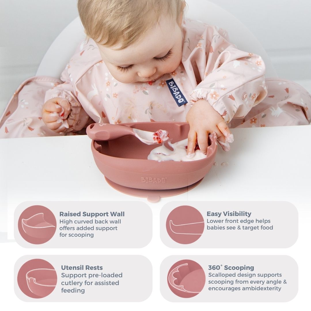Learning Curve™ Baby Silicone Suction Weaning Bowl - Product image
